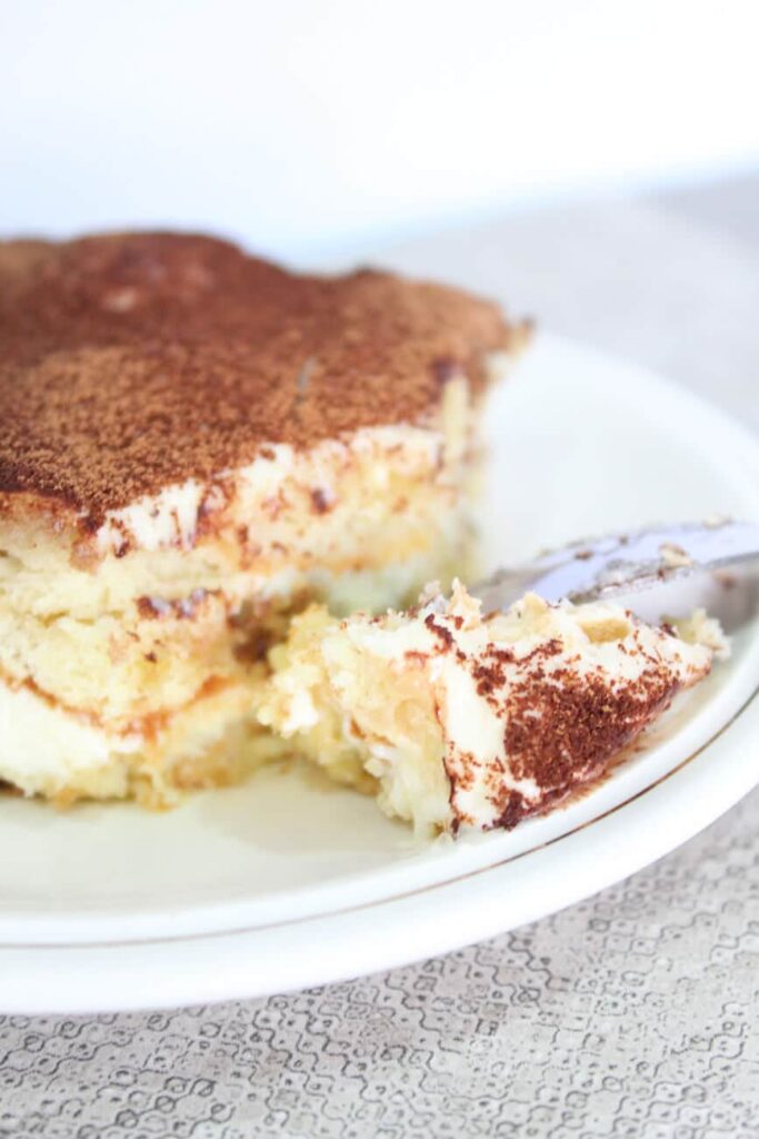 Receta de tiramisú casero