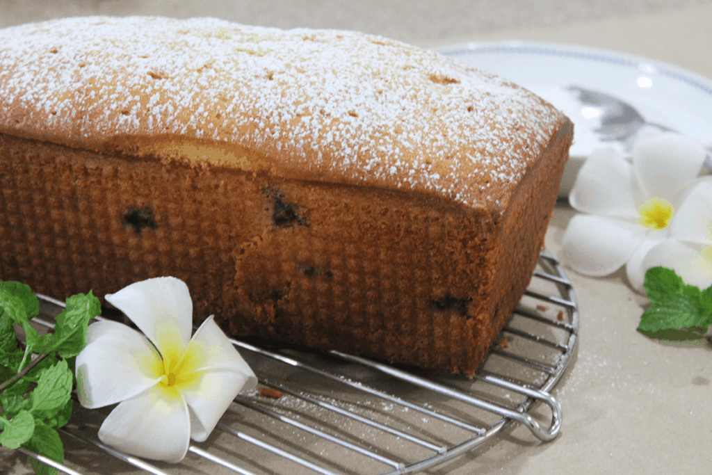 Bizcocho de arándanos receta