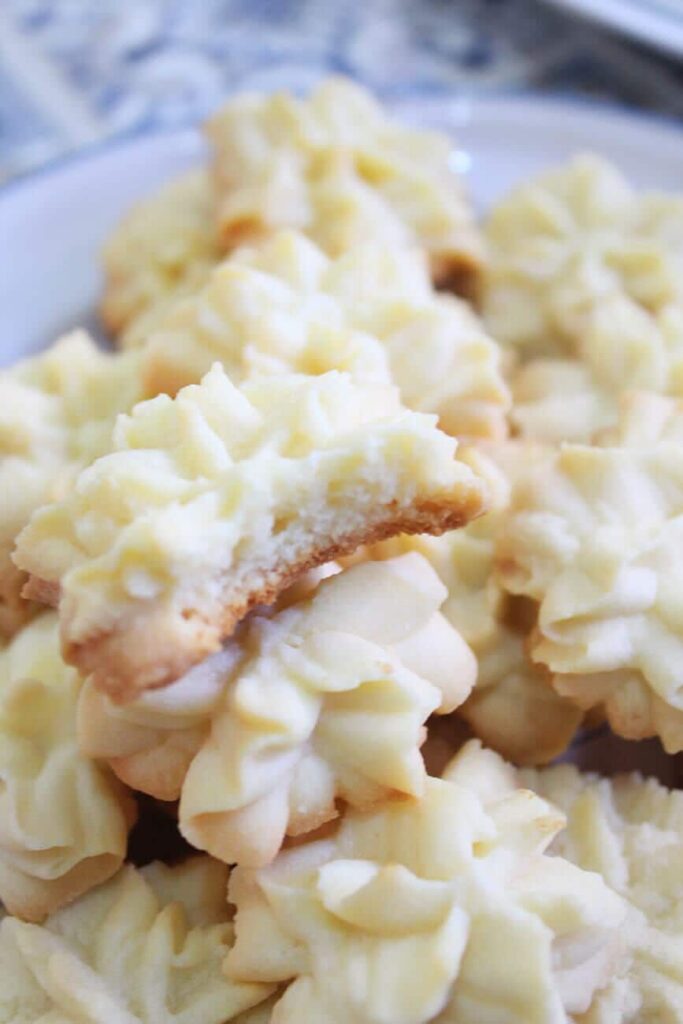 galletas de mantequilla suaves y crujientes
