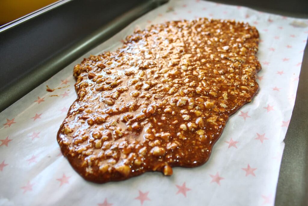 Praliné de almendras receta