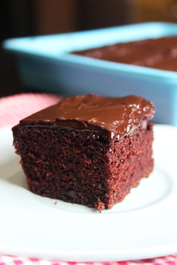 Pastel de chocolate vegano casero