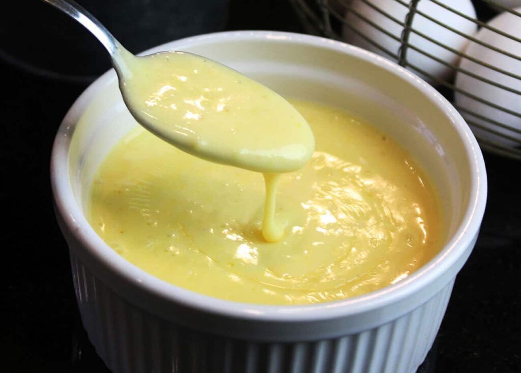 Salsa holandesa receta casera