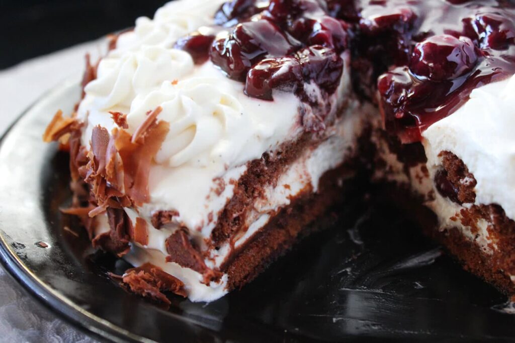How to make a black forest cake