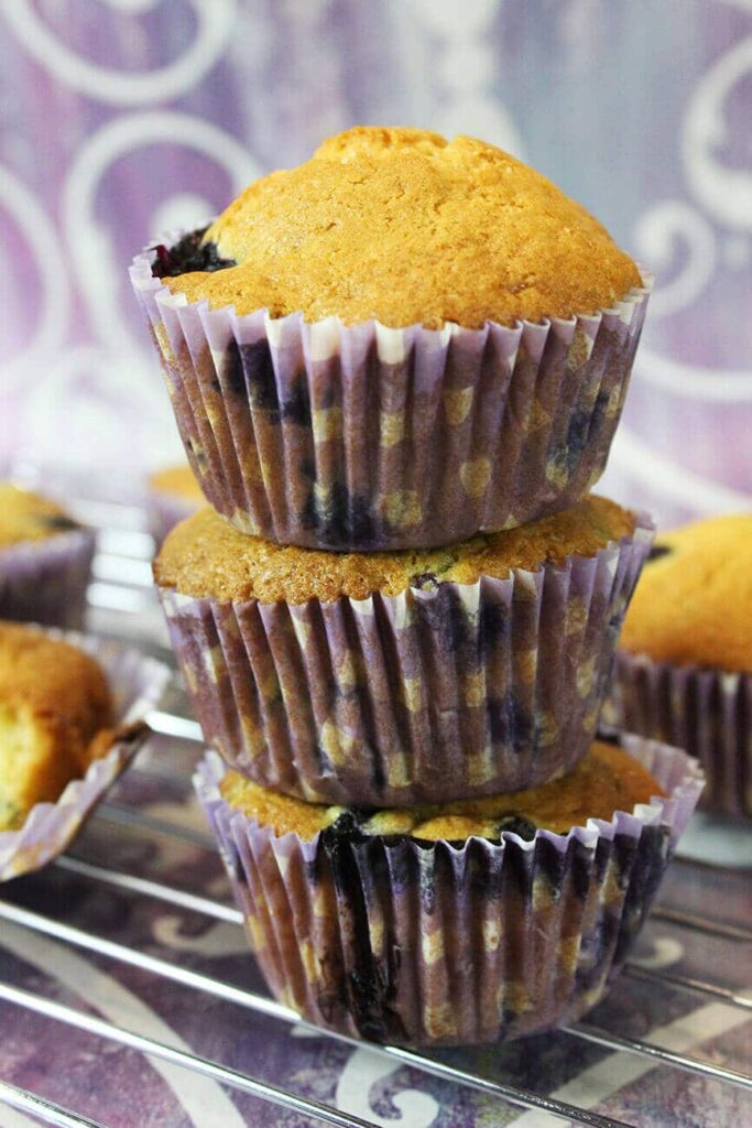 Blueberry muffins recipe
