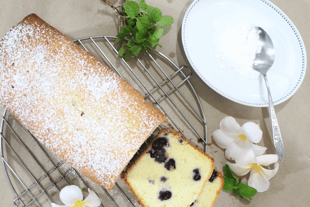Blueberry pound cake recipe 
