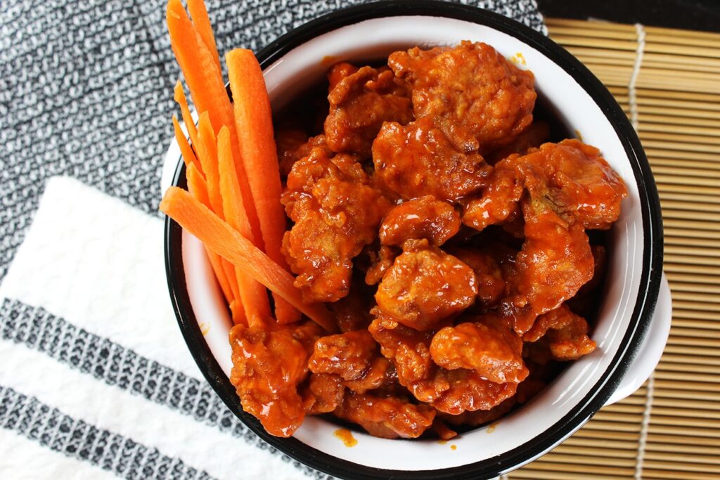 How to make boneless buffalo wings