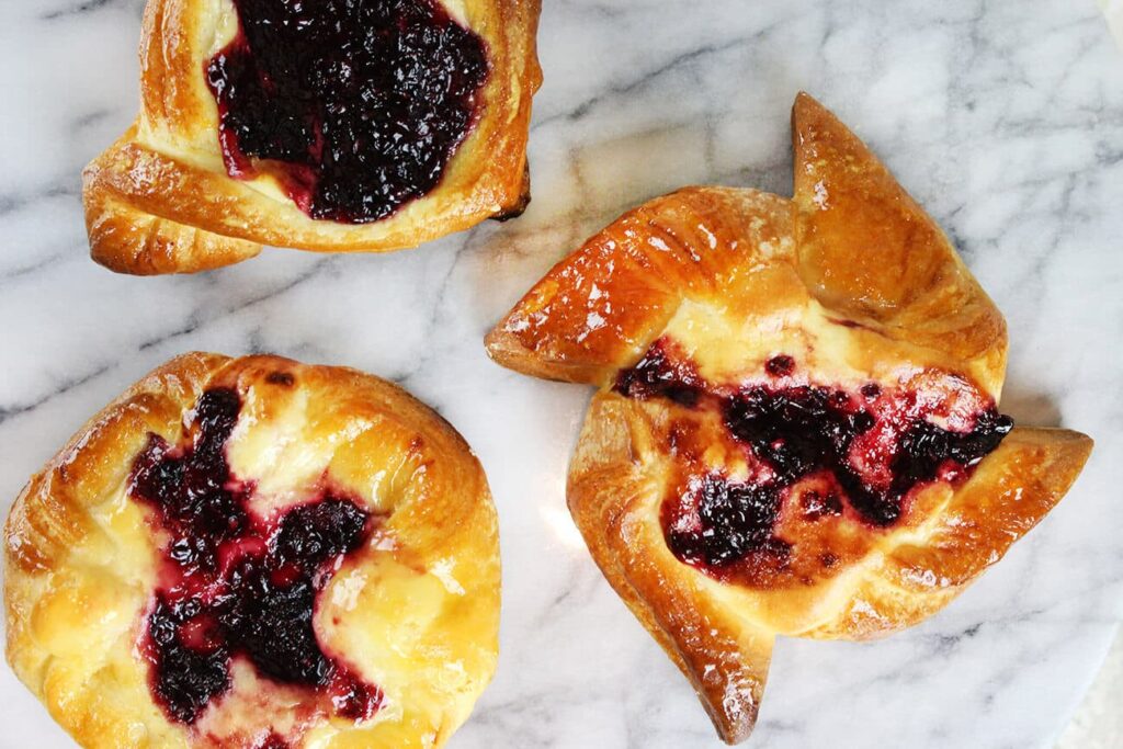 Danish pastry from scratch