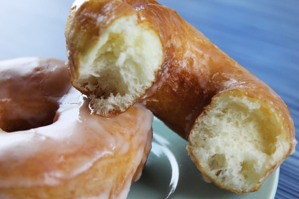 Classic fried donuts