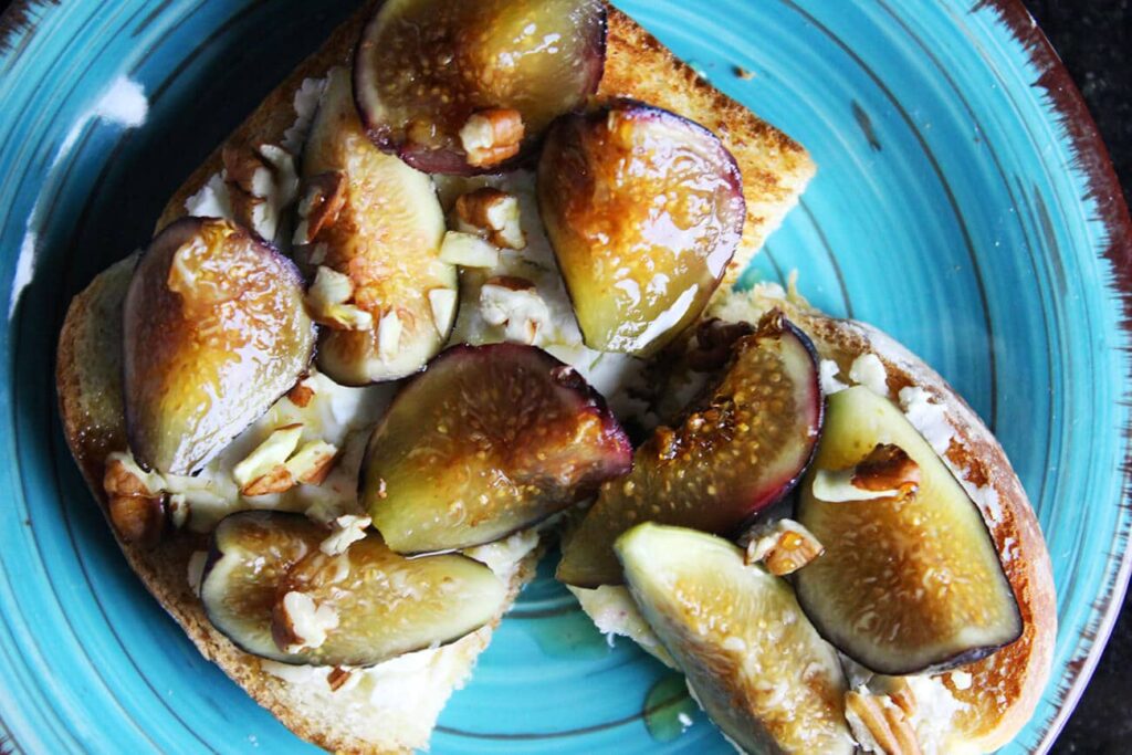 Fig toast recipe