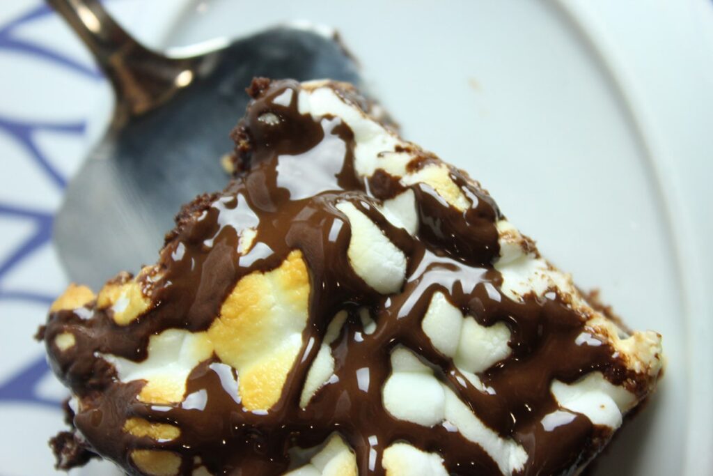 S'mores brownies