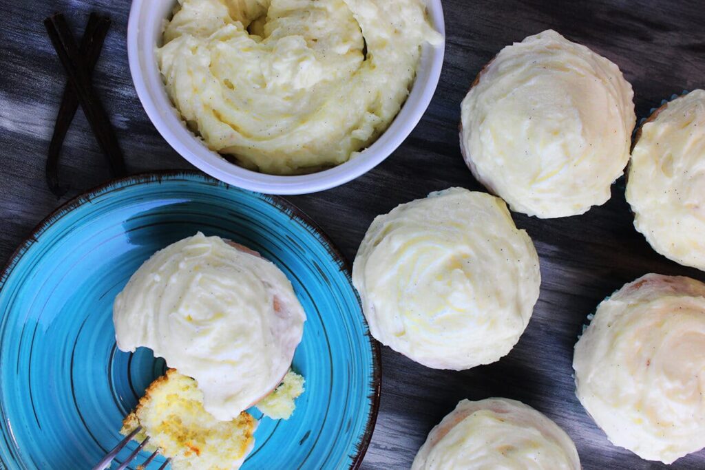 Very vanilla cupcakes