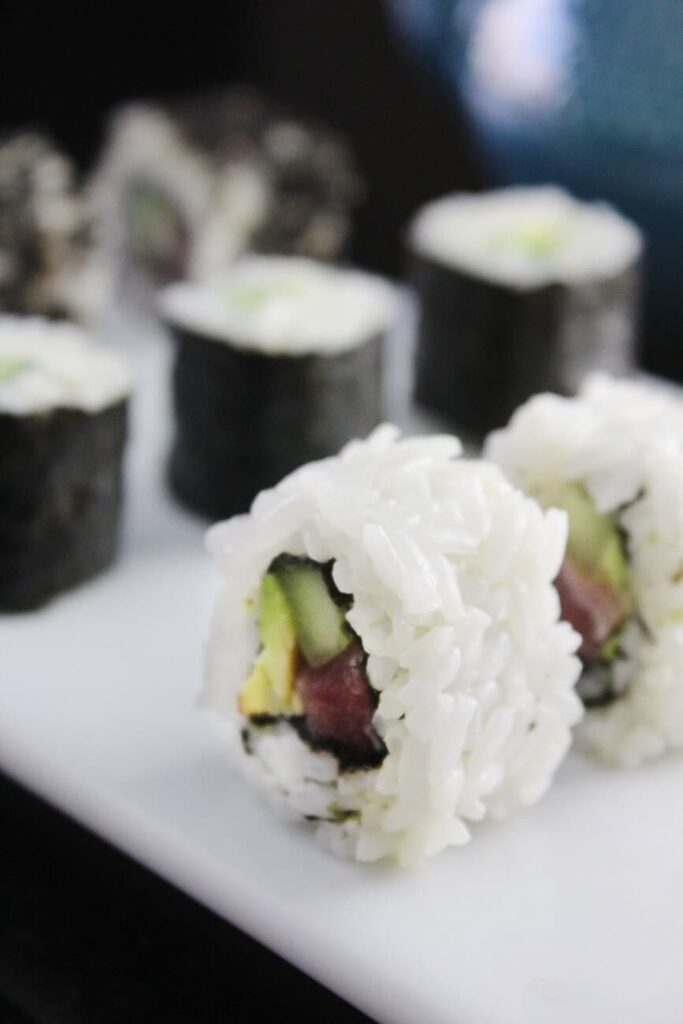 Easy Maki sushi rolls