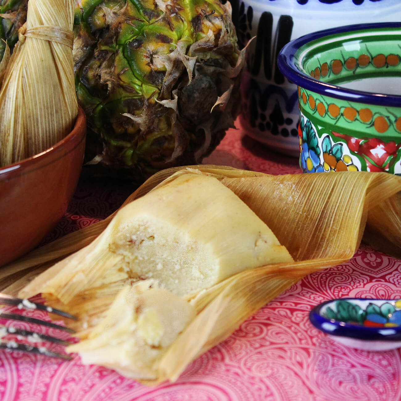 Pineapple tamales - HORNO MX