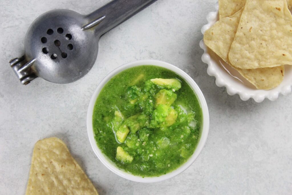 Salsa verde de tomatillo