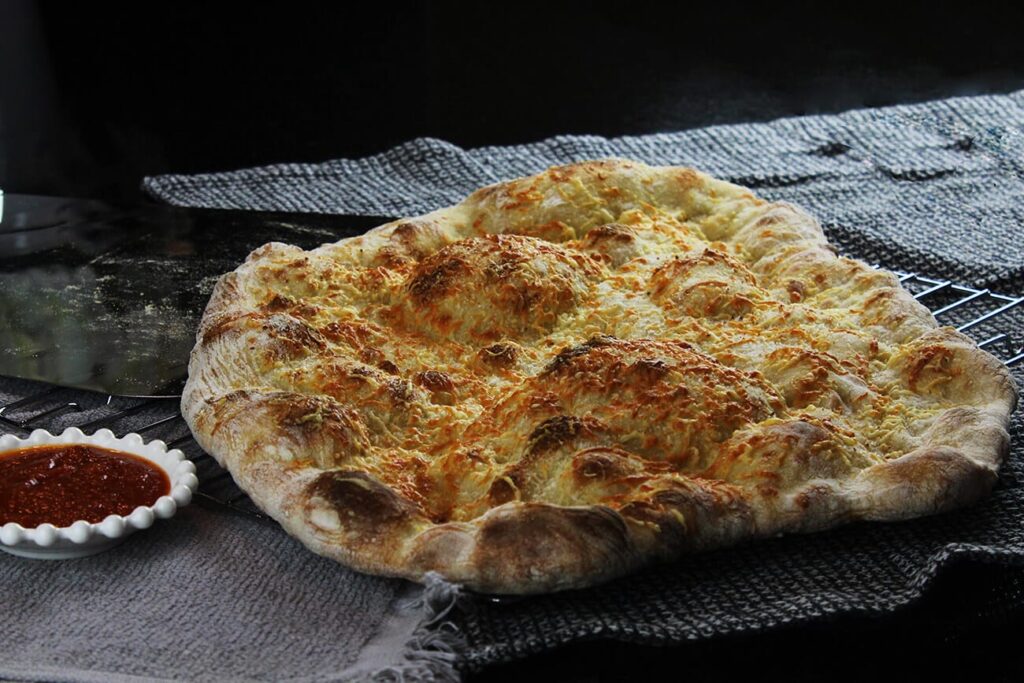 Focaccia crujiente y suave