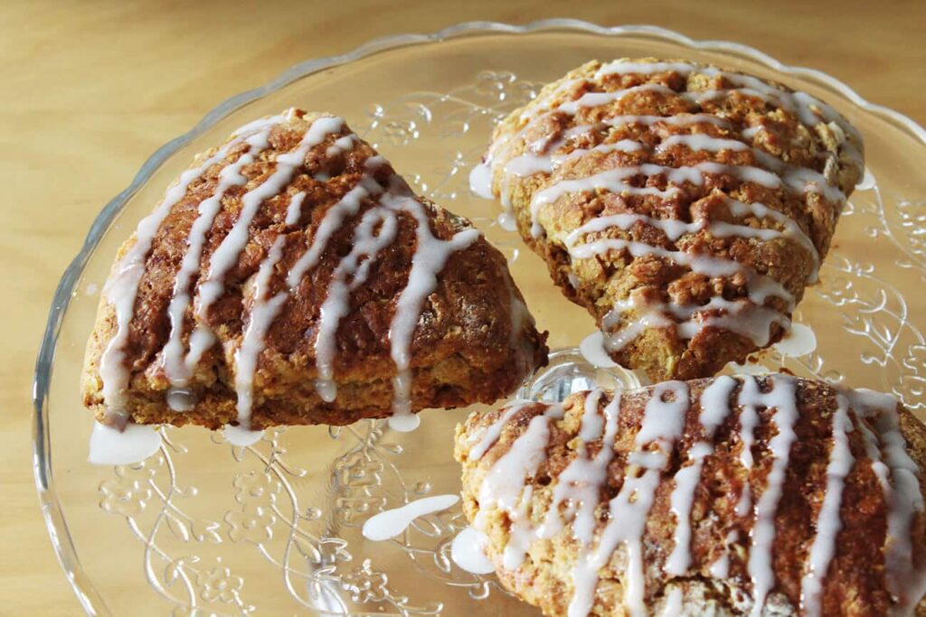 Scones de calabaza casera