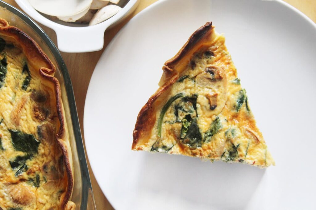 Quiche lorraine receta