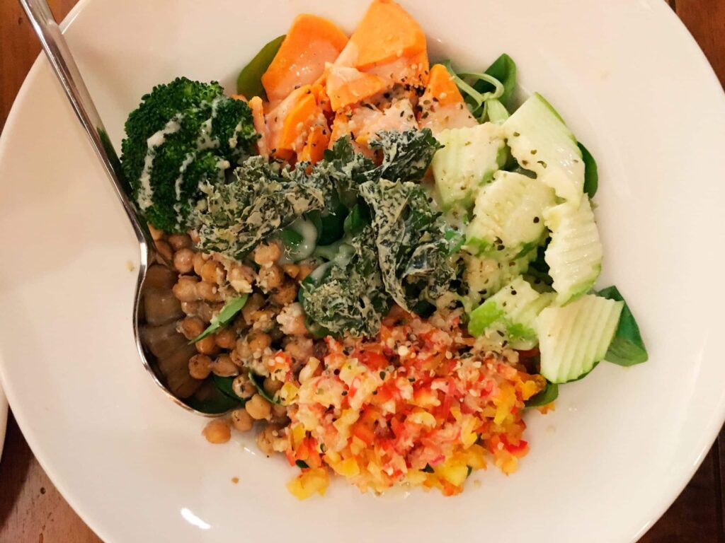 Level veggie bistro a vegan restaurant next to the Retiro park 