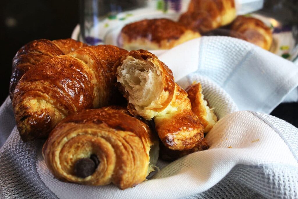 Croissants caseros