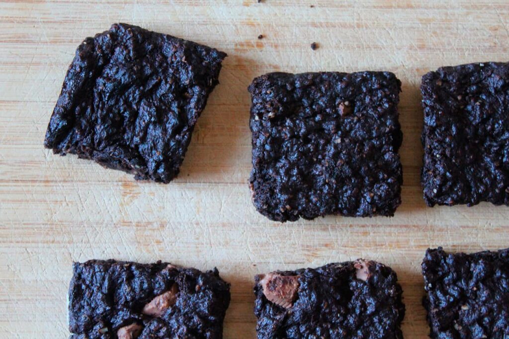 Brownies veganos