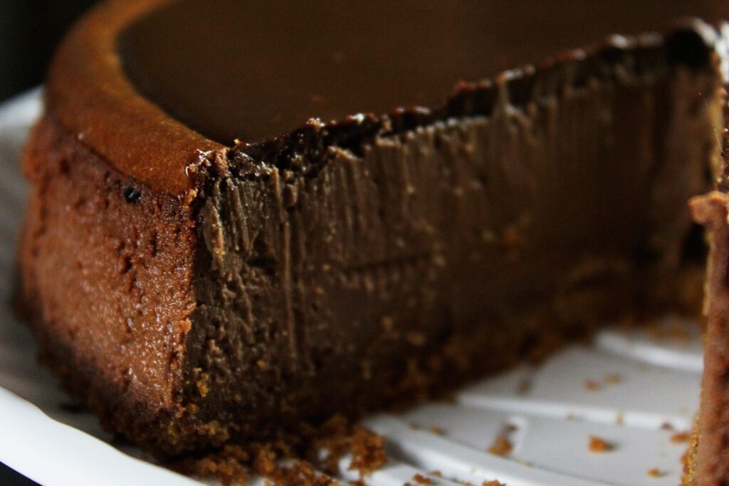 Cheesecake de chocolate