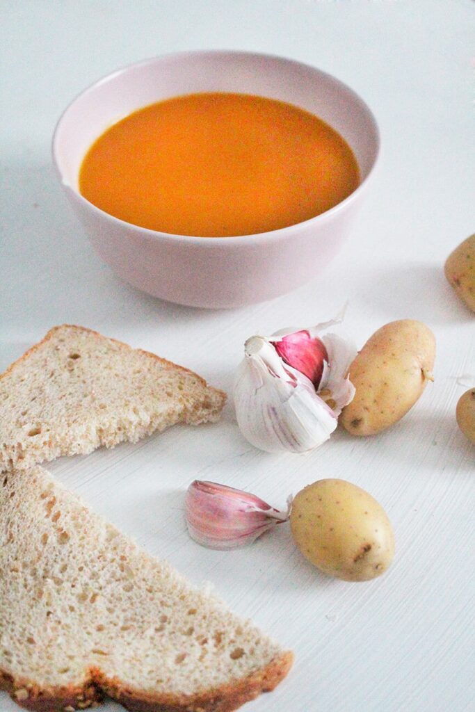 Crema de calabaza casera