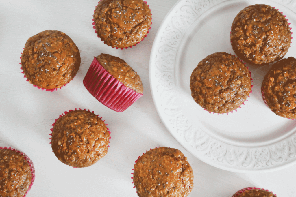 Cómo hacer Muffins de avena y melaza