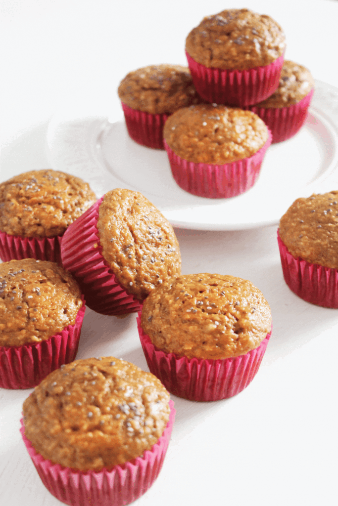 Receta de Muffins de avena y melaza