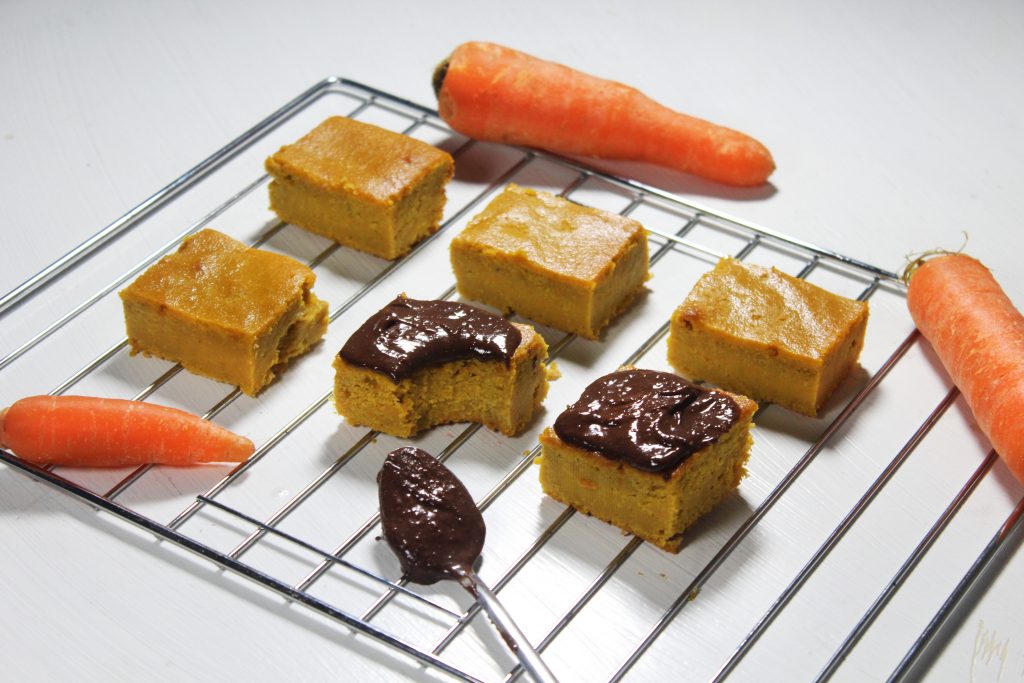 Bizcocho de zanahoria sin gluten