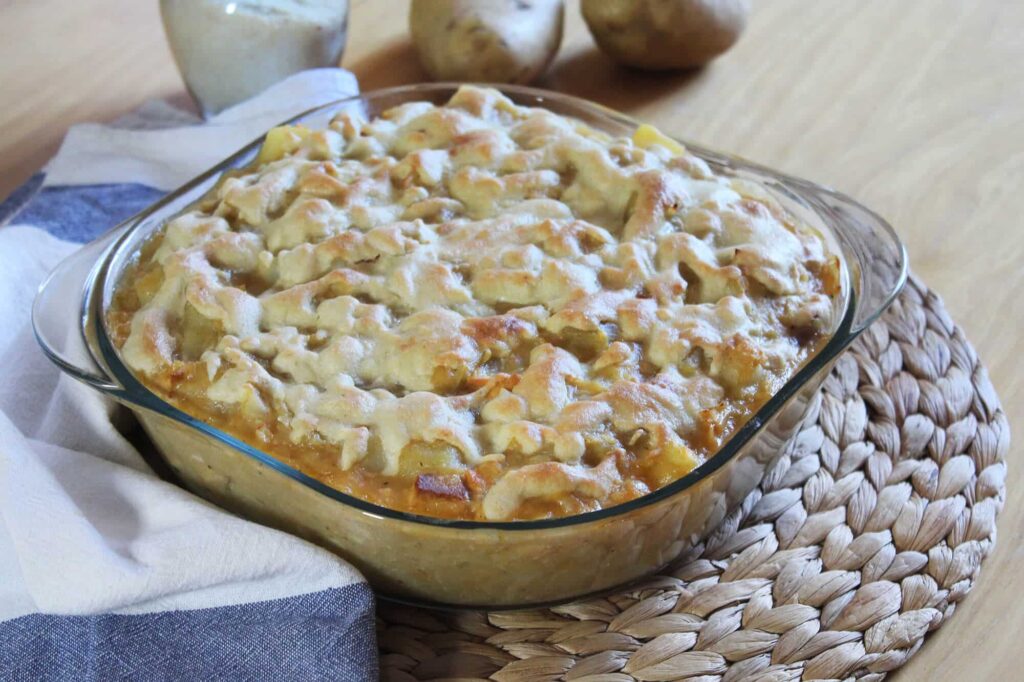 Potato cabbage casserole