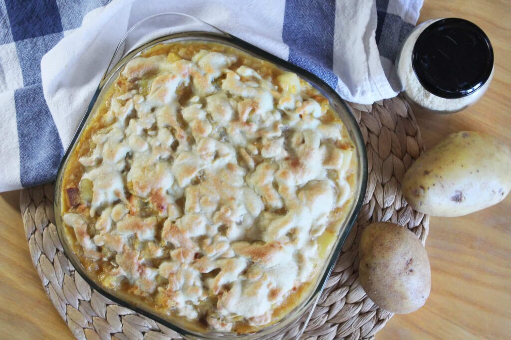 Vegan cabbage casserole
