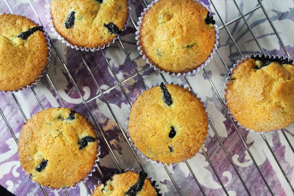 Blueberry muffins