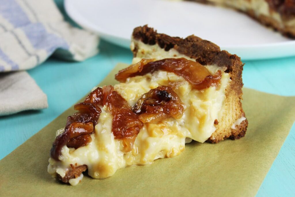 pastry cream apple tart