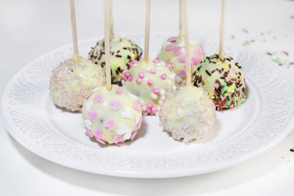 chocolate cake pops