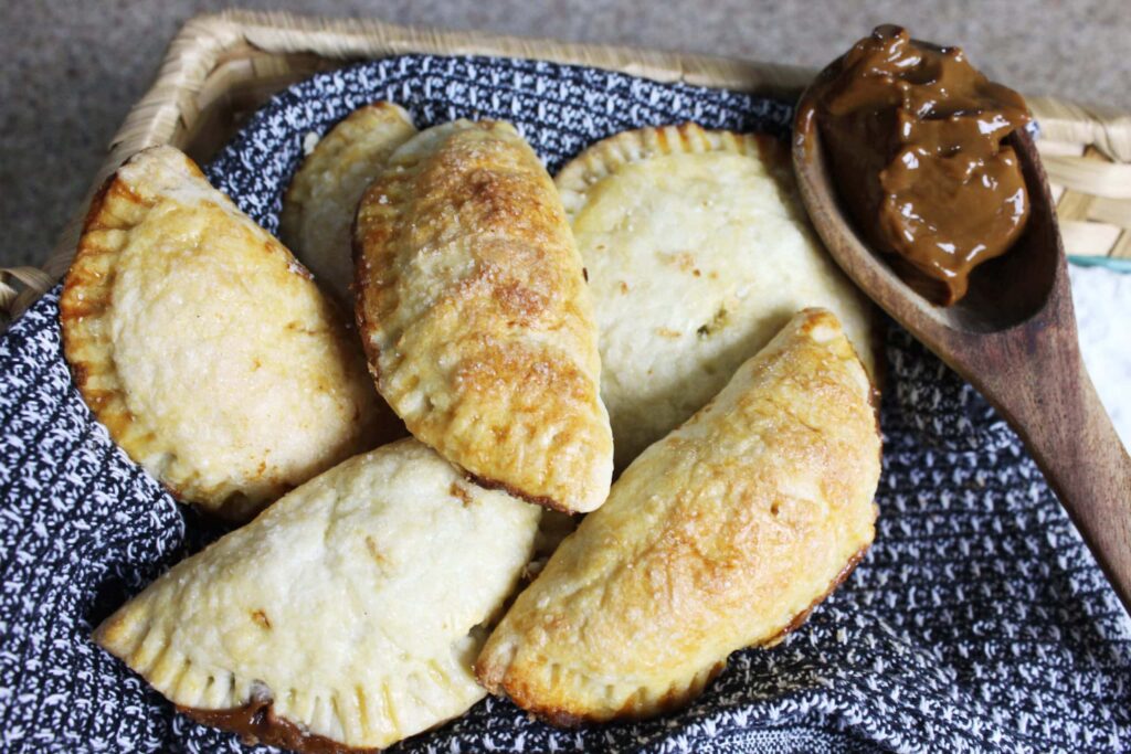 dulce de leche or cajeta empanadas