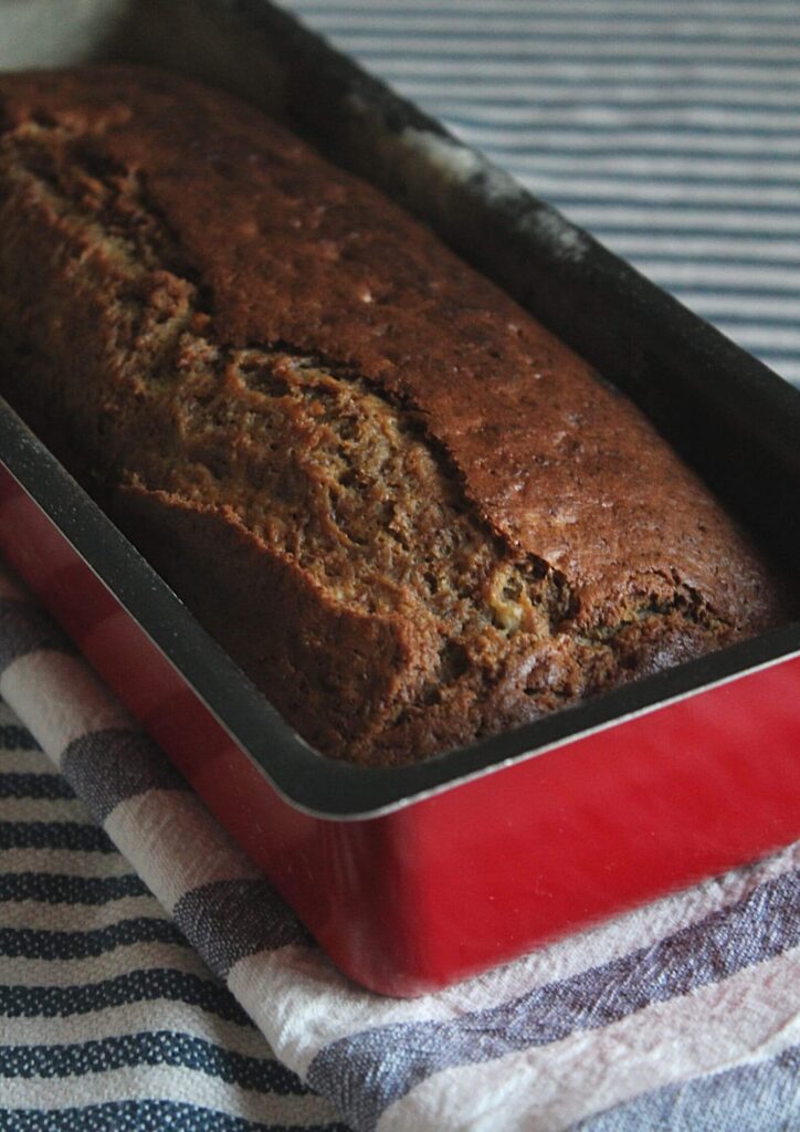 banana bread close