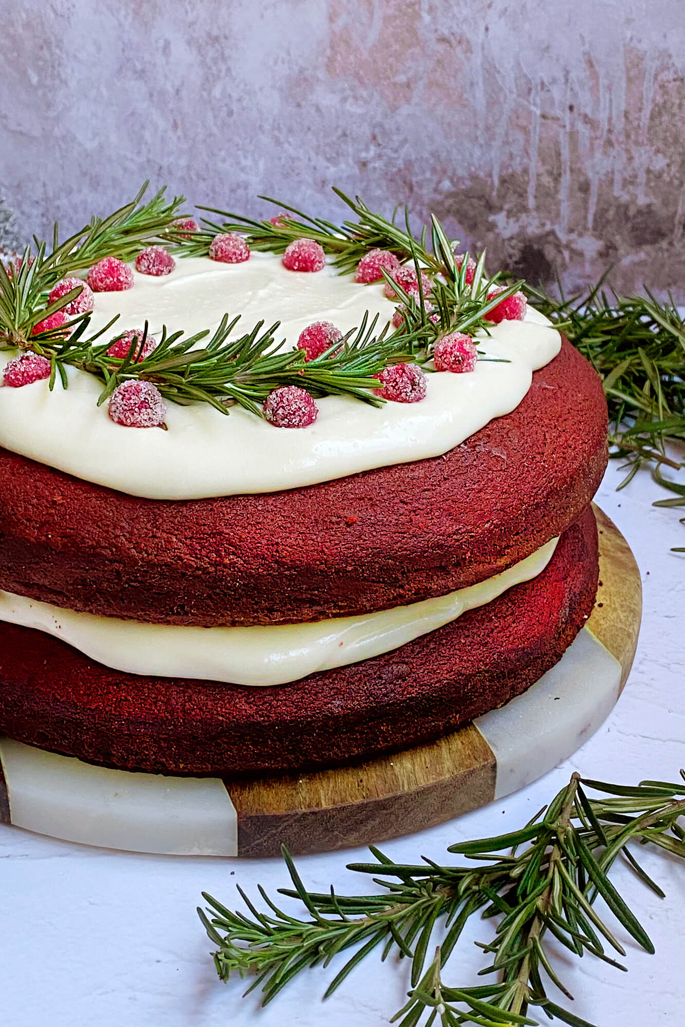 Pastel de red velvet