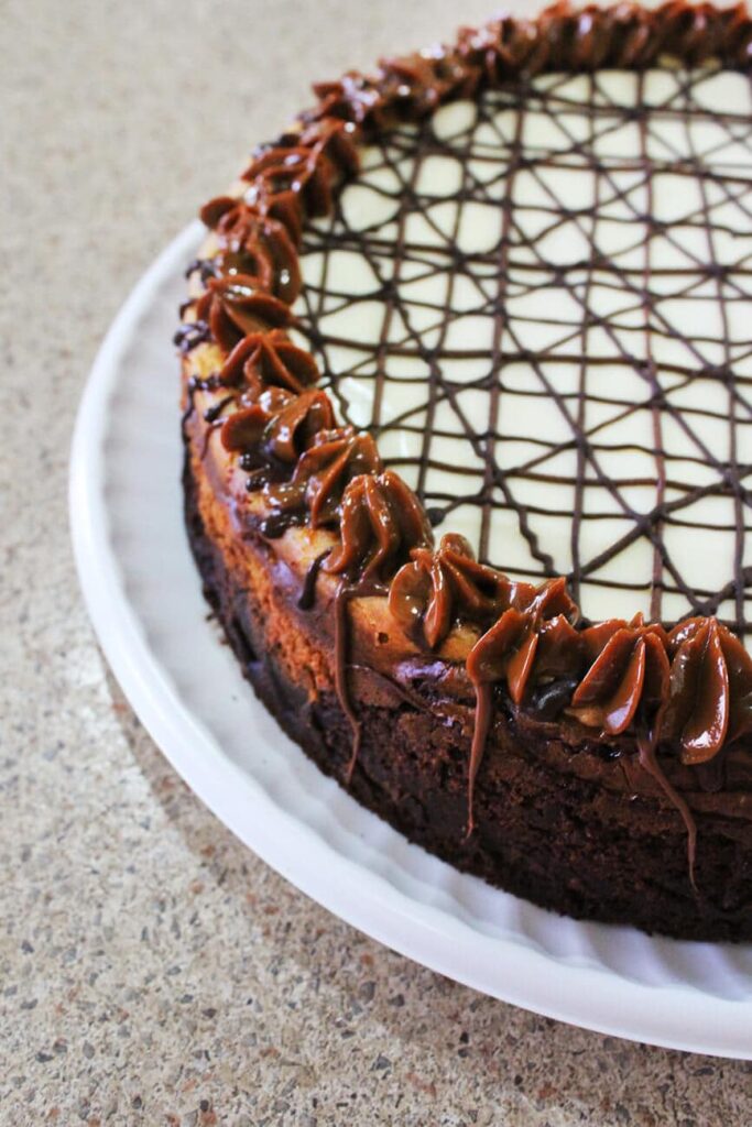 The best Brownie cheesecake