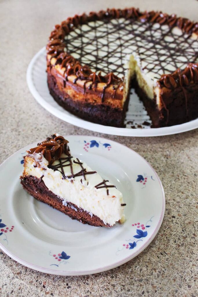 How to make The best Brownie cheesecake