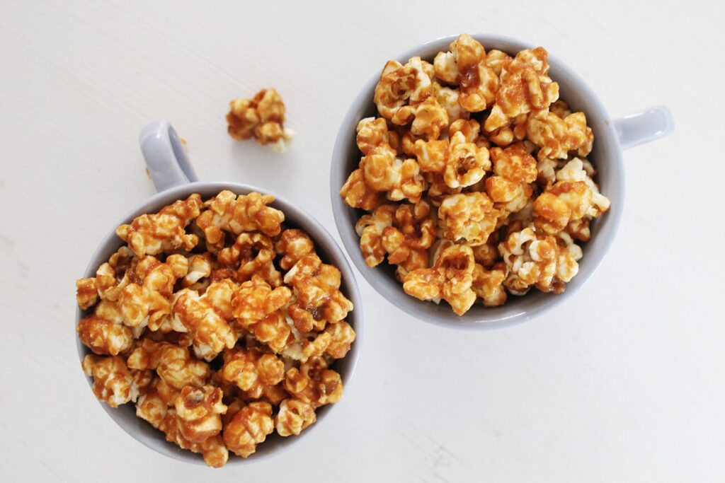 Como hacer palomitas acarameladas