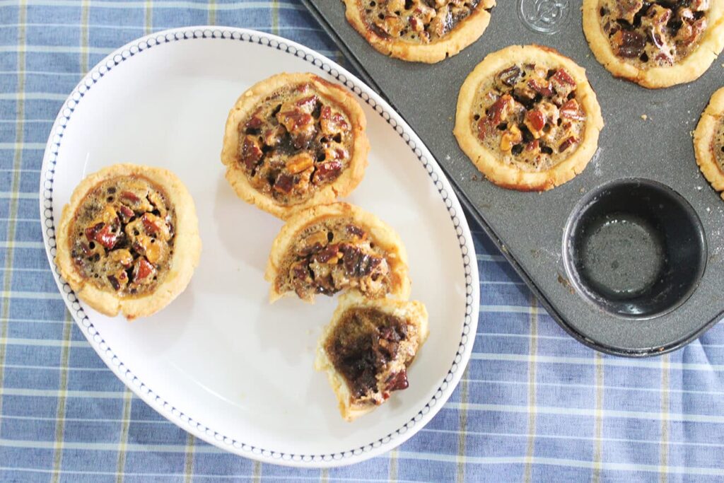 Mini tartaletas de nuez receta