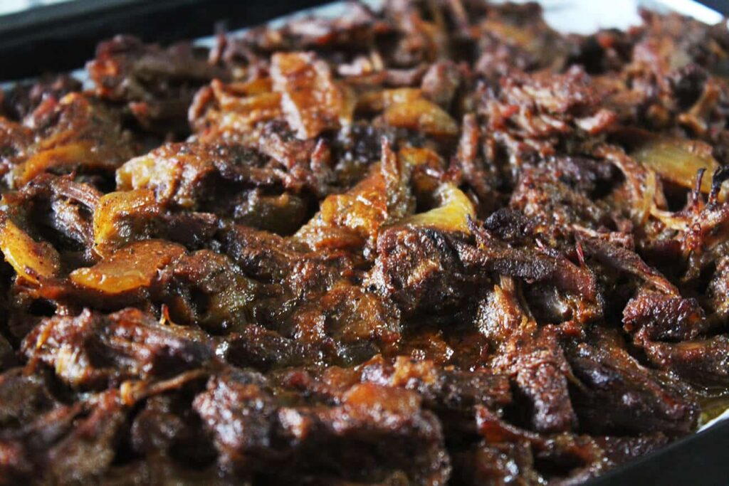 Receta de carnitas de res