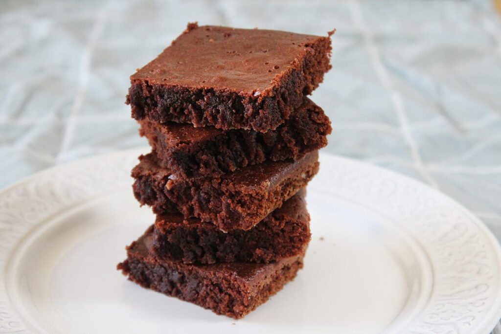 Homemade brownies recipe
