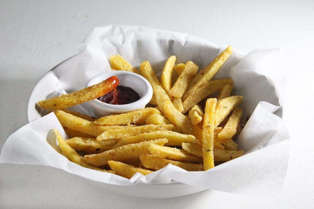 Crispy french fries