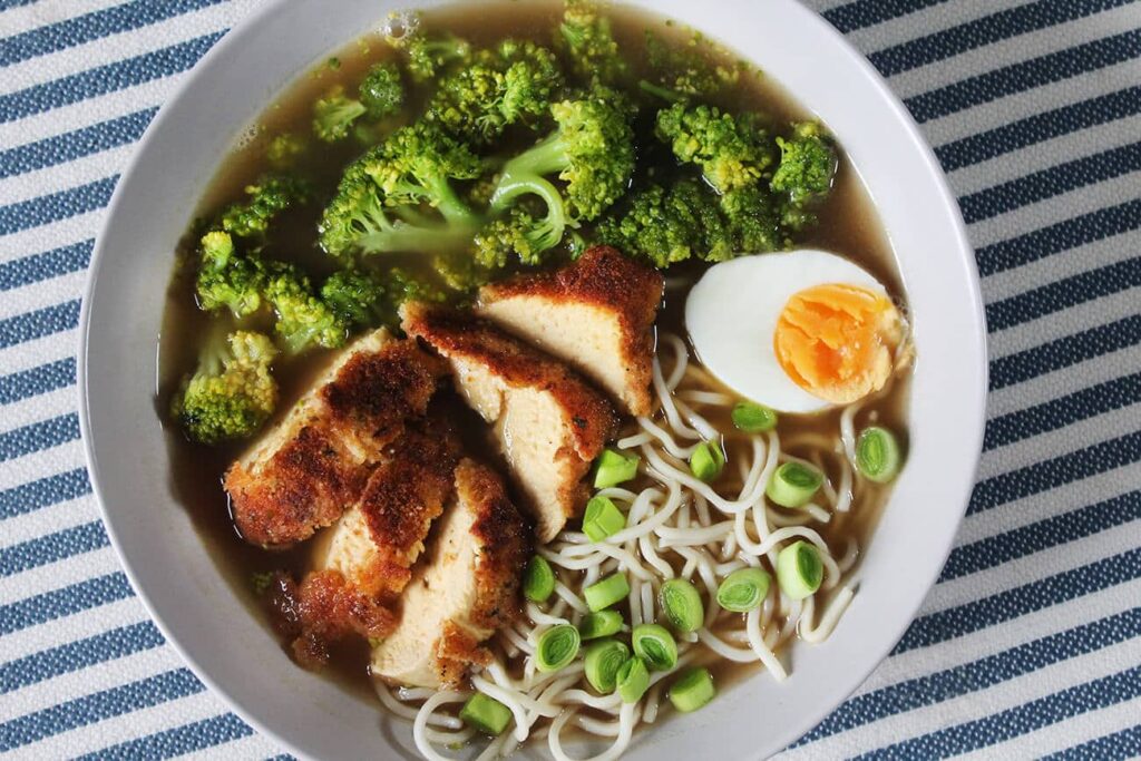 Easy chicken ramen