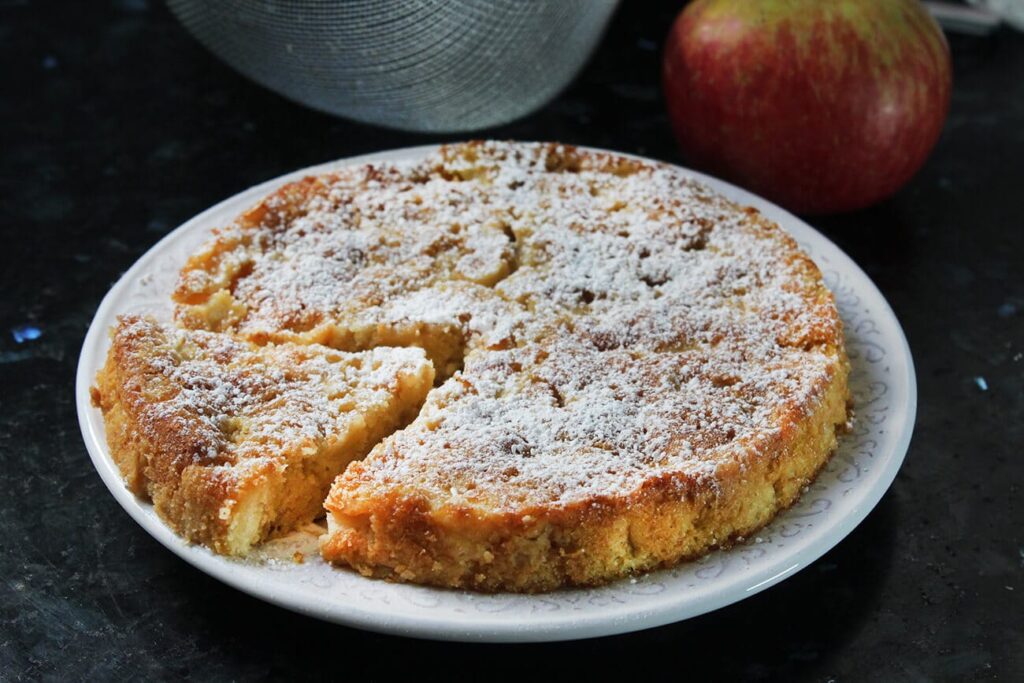 Pastel de manzana fácil de hacer
