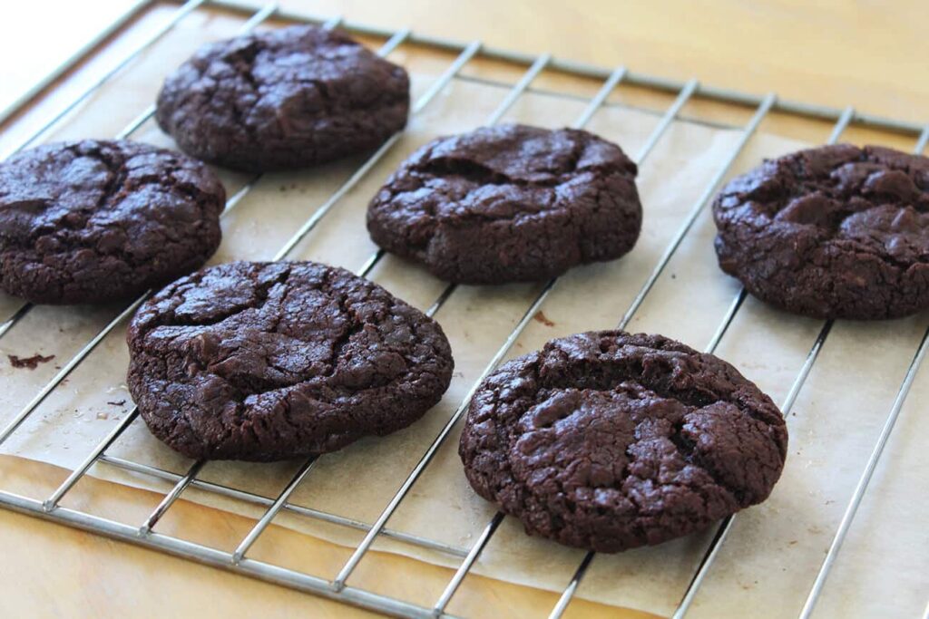Galletas de chocolate con chispas de chocolate 