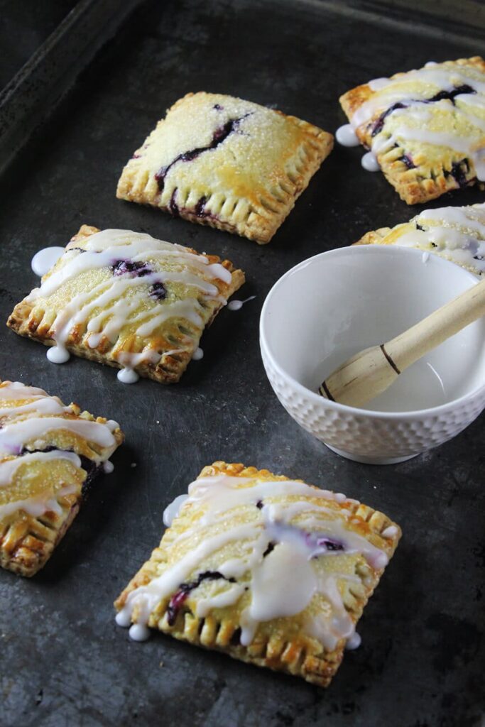 Blueberry pop tarts recipe