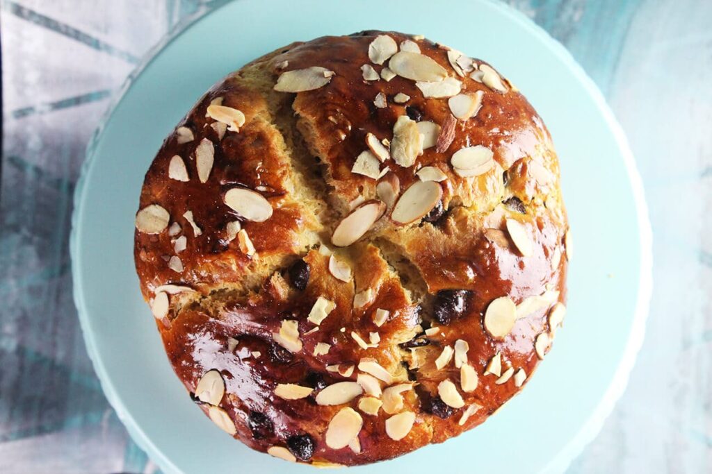 Como hacer un panettone con chispas de chocolate