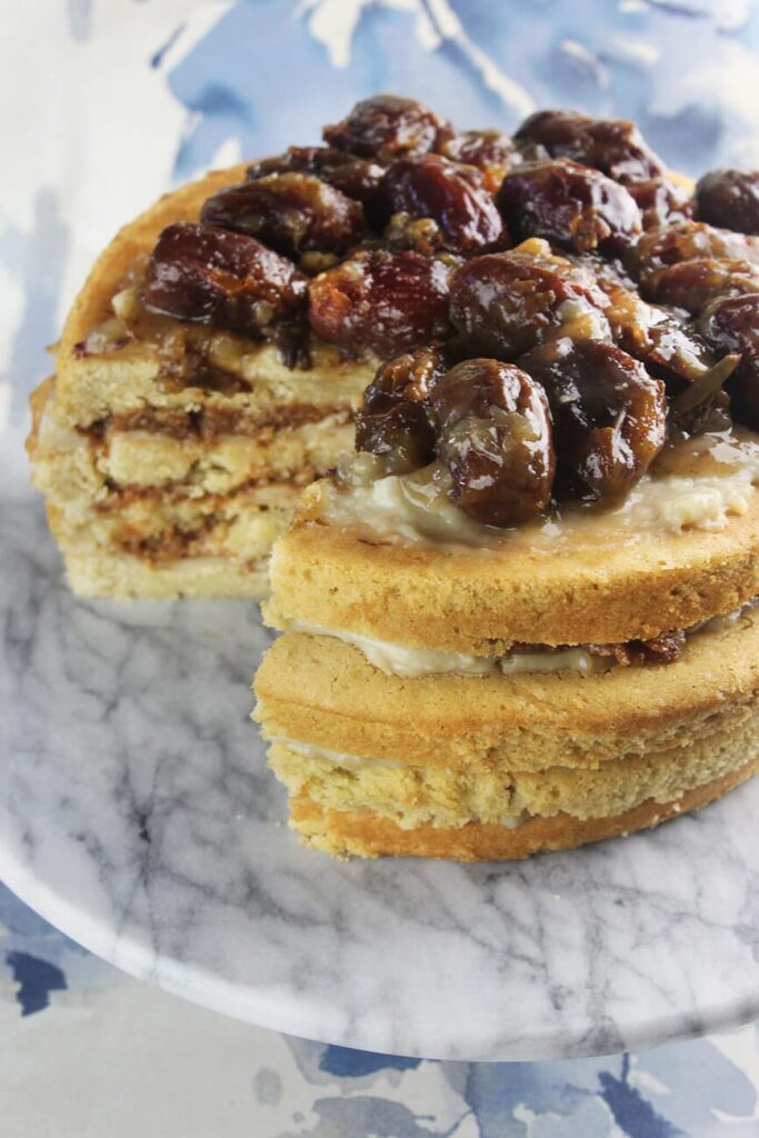 Vegan dates cake recipe 